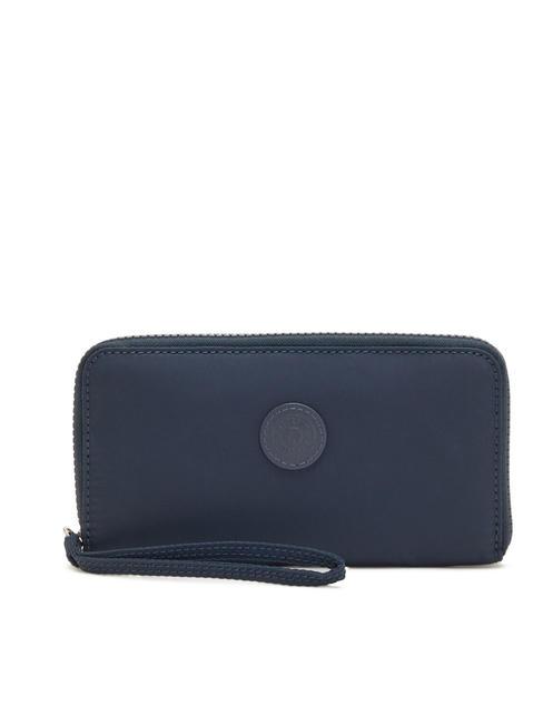 KIPLING IMALI Cartera grande con cremallera alrededor paka azul - Bolsos Mujer