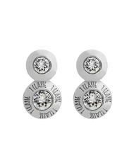 ALVIERO MARTINI PRIMA CLASSE CHAMPS ELYSEES Pendientes dobles con circonitas - Pendientes