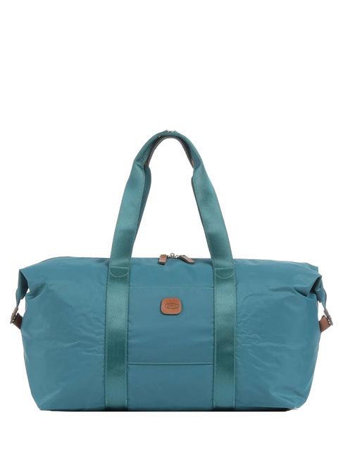 BRIC’S 2 en 1 bolsa Línea X-Bag, tamaño mediano, plegable verde azulado - Bolsas de viaje