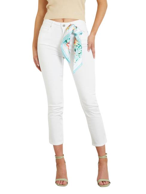 GUESS 1981 CAPRI Vaqueros pitillo con bufanda purwhite - Jeans