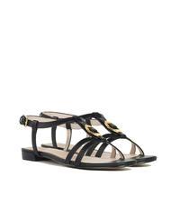 COCCINELLE CHARA SMOOTH Sandalias planas de piel - Zapatos Mujer