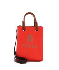 FURLA VARSITY STYLE Bolso vertical de piel con bandolera - Bolsos Mujer