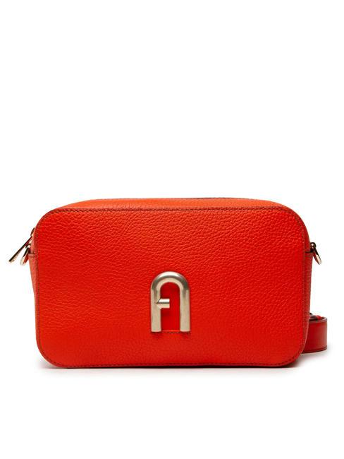 FURLA PRIMULA Bolso bandolera, en piel Mandarina - Bolsos Mujer