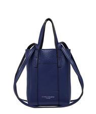 GIANNI CHIARINI SUPERLIGHT Bolso de piel martillada con doble asa galaxia azul-t.moro - Bolsos Mujer - 1