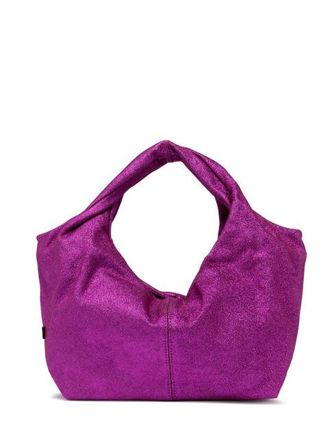 GIANNI CHIARINI AGNESE Bolso en piel laminada Rosa caliente - Bolsos Mujer