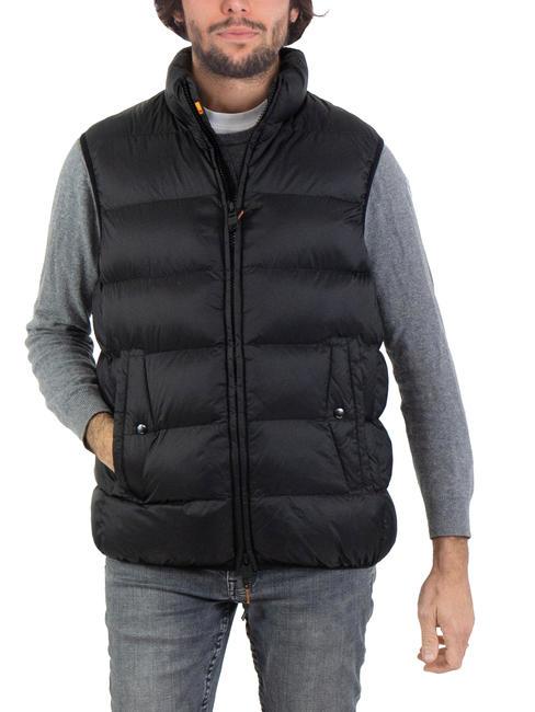 DEKKER PORPOISE NY Chaleco acolchado negro - Chaquetas sin mangas para hombre.