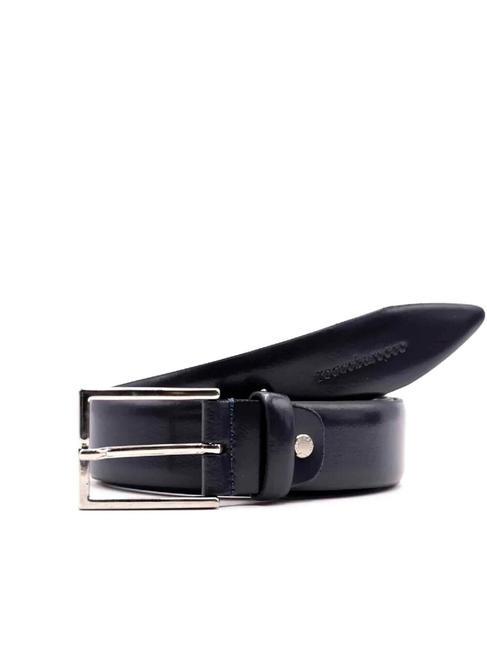 ROCCOBAROCCO LEATHER Cinturón de cuero azul - Cinturones