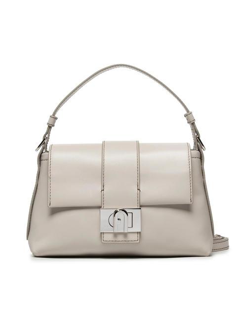 FURLA CHARLOTTE Bolso de mano, con bandolera perla - Bolsos Mujer