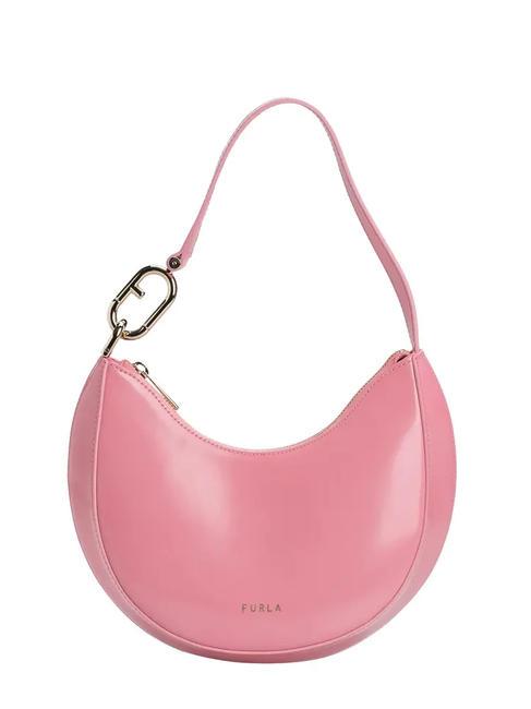 FURLA PRIMAVERA Bolso hobo de piel geranio - Bolsos Mujer