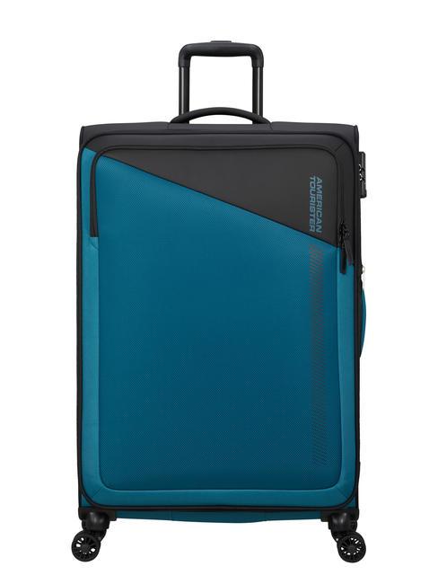 AMERICAN TOURISTER DARING DASH Carro extensible grande azul negro - Trolley Semirrígidos