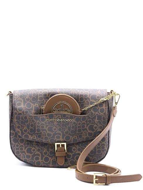 ROCCOBAROCCO GIADA bolsa de hombro marrón/negro - Bolsos Mujer