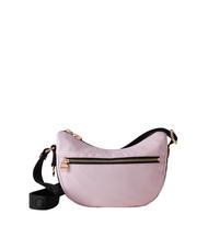 BORBONESE ECO LINE NYLON Bolso bandolera mini luna hortensia/op natural - Bolsos Mujer - 1
