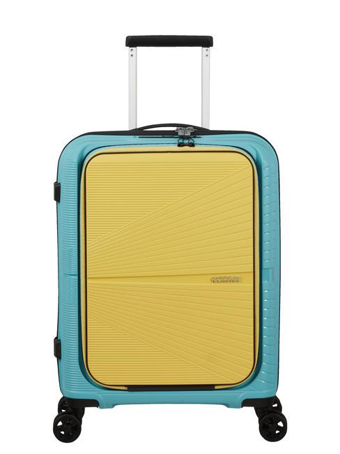 AMERICAN TOURISTER AIRCONIC Carro de equipaje de mano, soporte para PC de 15,6 " surf azul/amarillo - Equipaje de mano