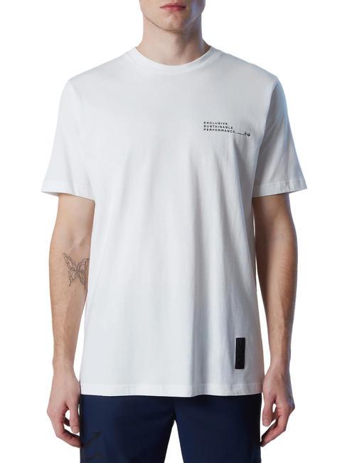 NORTH SAILS MASERATI Camiseta de algodón con estampado blanco - camiseta
