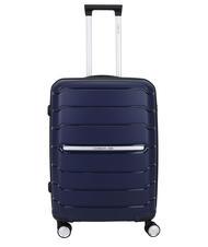 CERRUTI 1881 Carro de tama&ntilde;o mediano azul - Trolley Semirr&iacute;gidos - 1