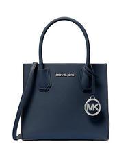 MICHAEL KORS MERCER Bolso de mano, con bandolera, en piel. Armada - Bolsos Mujer - 1
