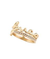 GUESS SAY MY NAME Anillo con circonitas - Anillos