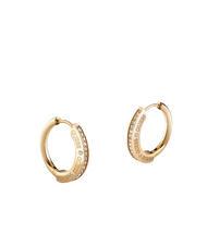 GUESS BOND Pendientes de aro con circonitas - Pendientes