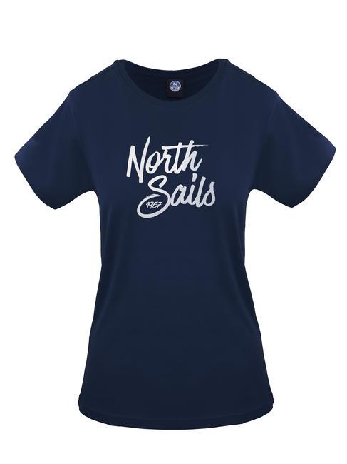 NORTH SAILS 1967 LOGO Camiseta de algodón azul marino - camiseta