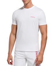 BIKKEMBERGS VERTICAL STRIPES Camiseta de algodón - camiseta