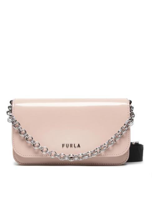 FURLA SPLENDIDA Bolso MINI de piel con bandolera buen bon+capuchino+negro - Bolsos Mujer