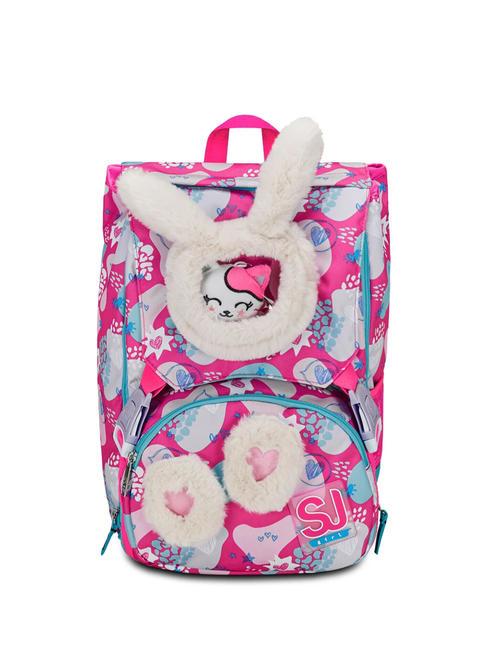 SJGANG PINKFUR GIRL Mochila doble resplandor azul - Mochilas Escuela & Tiempo Libre