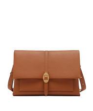 COCCINELLE DORIAN Bolso de hombro de piel martillada. CUIR - Bolsos Mujer - 1