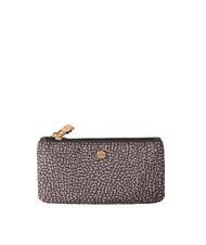 BORBONESE ECO LINE Estuche para llavero rectangular gris arcilla - Llaveros - 1