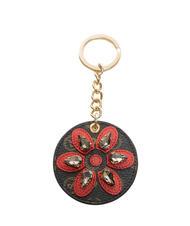 POLLINI HERITAGE  Llavero flor laca negra - Llaveros - 1