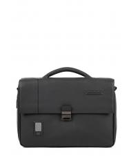 PIQUADRO CAMPIONARIO - AKRON  Malet&iacute;n de piel extensible, porta PC de 15,6" - Maletines de Trabajo