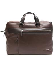 PIQUADRO Maletin L&iacute;nea CARY, para PC de 15" MORO - Maletines de Trabajo - 1