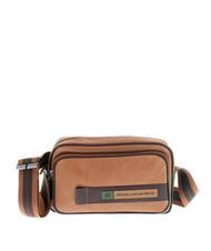 PIQUADRO CAMPIONARIO -  FEBO Bolso de cuero BEIGE / VERDE - Bandoleras Hombre - 1