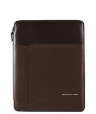 PIQUADRO Portapapeles L&iacute;nea CARY, en cuero. MORO - Fundas para tablet & Organizer - 1