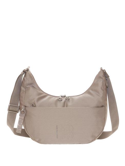 MANDARINA DUCK MD20 bolsa de hombro gris pardo - Bolsos Mujer