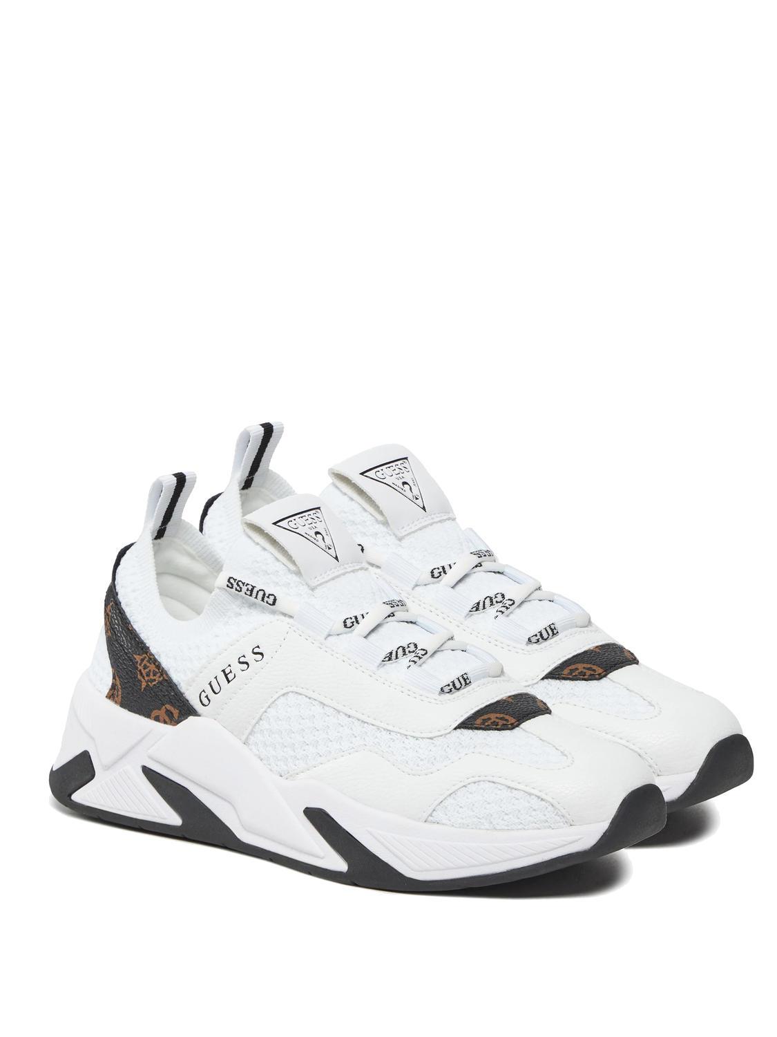 Guess Geniver2 Zapatillas Blanco Marron Compra A Precios De Outlet