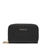 GUESS DOUBLE ZIP cartera con estampado saffiano - Carteras Mujer