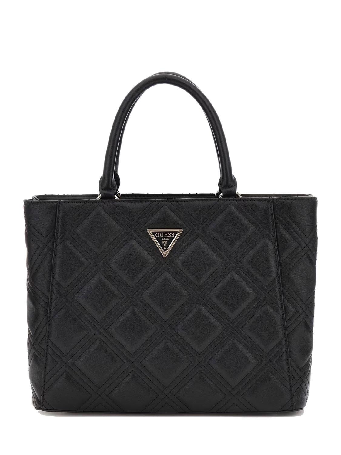Guess Deesa Bolso Tote Acolchado Con Bandolera Negro Compra A Precios De Outlet