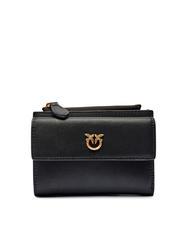 PINKO COMPACT  Cartera de mujer negro-oro antiguo - Carteras Mujer - 1