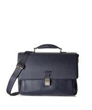 PIQUADRO CAMPIONARIO - MODUS Malet&iacute;n de piel para port&aacute;til 15" exp. - Maletines de Trabajo