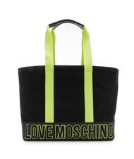 LOVE MOSCHINO FREE TIME  Comprador de lona - Bolsos Mujer