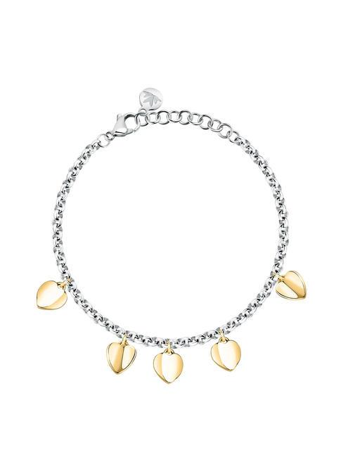 MORELLATO PAILETTES Pulsera con dijes de corazón SILVER - Pulseras
