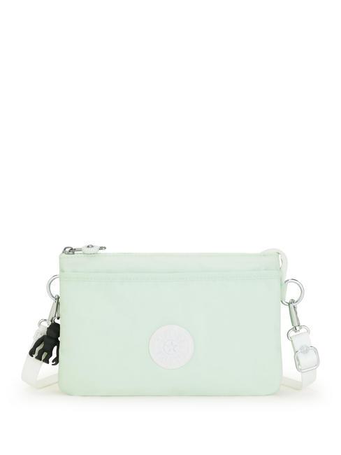 KIPLING RIRI S Bolso mini plano aireado verde c - Bolsos Mujer