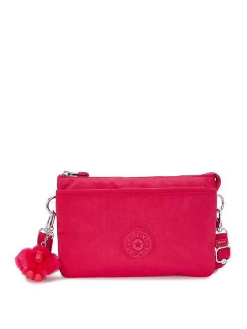 KIPLING RIRI S Bolso mini plano confeti rosa - Bolsos Mujer