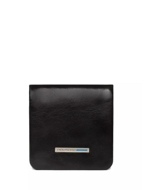 PIQUADRO BLUE SQUARE Monedero de piel negro - Carteras Hombre