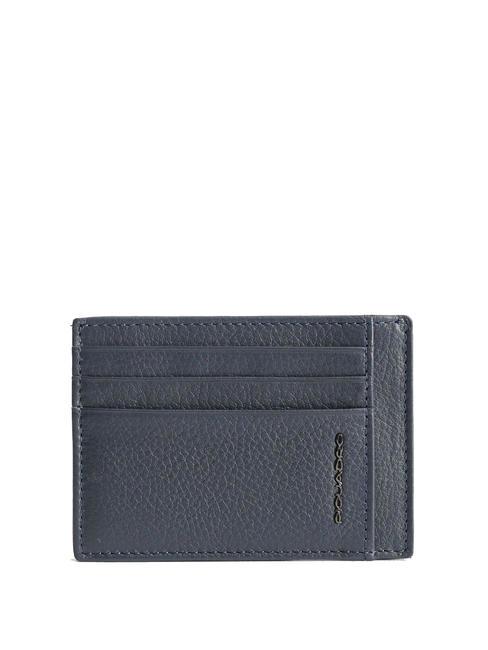 PIQUADRO MODUS SPECIAL  Tarjetero de piel azul - Carteras Hombre