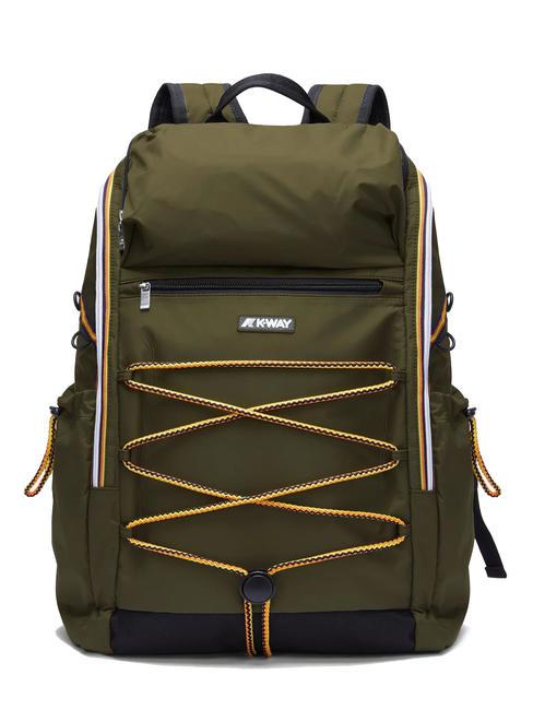 KWAY MONTE LIMAR Mochila de exterior para portátil de 15,6" verde negruzco - Mochilas para portátil