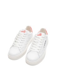 LOVE MOSCHINO BOLD 40 Zapatillas de piel blanco/lacado - Zapatos Mujer - 1