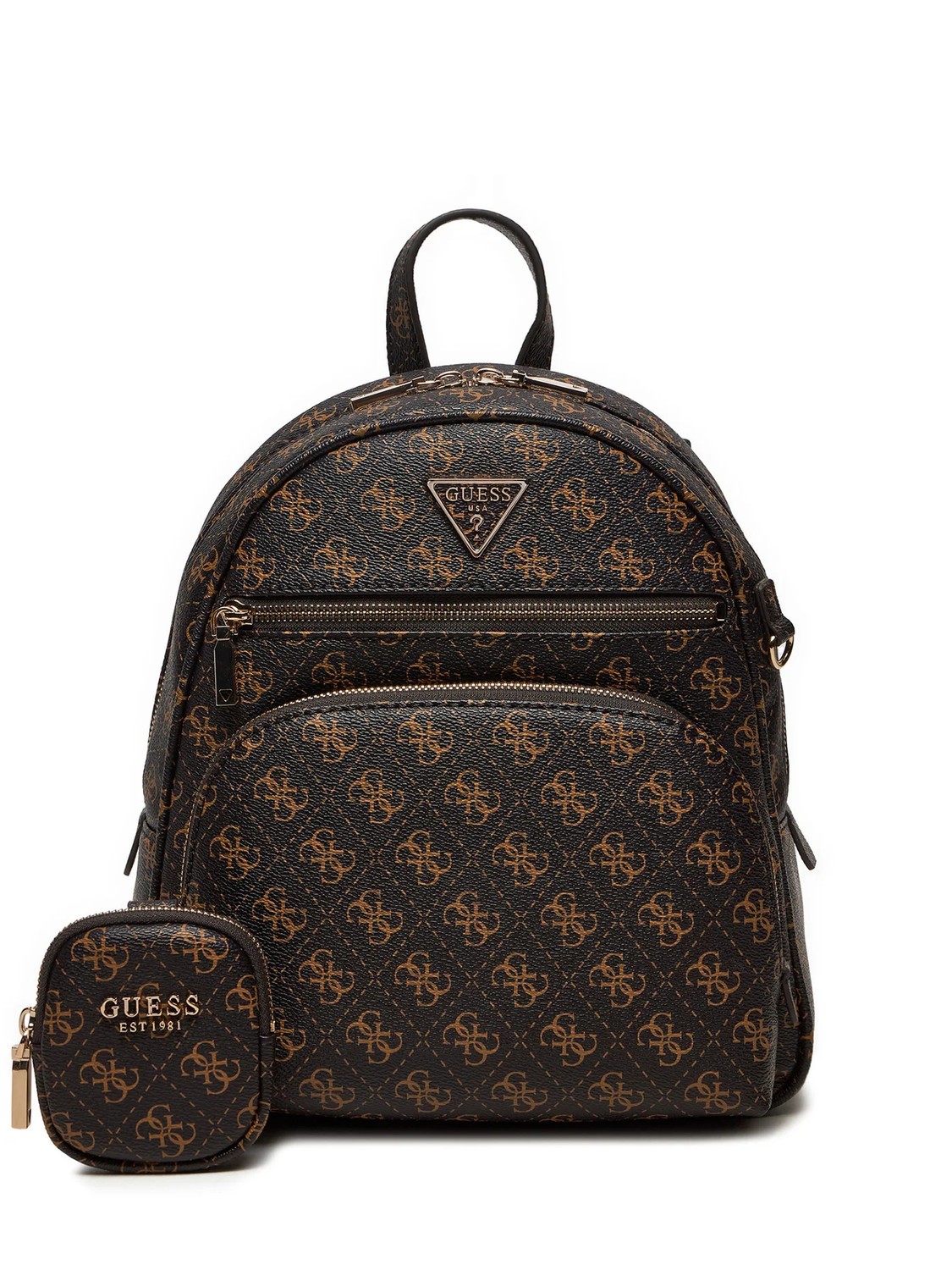 Guess Power Play 4G Mochila De Mujer Marron Compra A Precios De Outlet