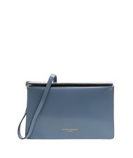 GIANNI CHIARINI LOGO PRINT Bolso de hombro de piel cepillada - Bolsos Mujer