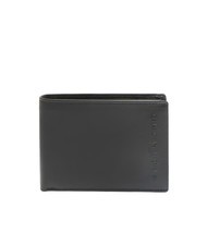 JOHN RICHMOND EMBOSSED LOGO Cartera de piel con monedero - Carteras Hombre